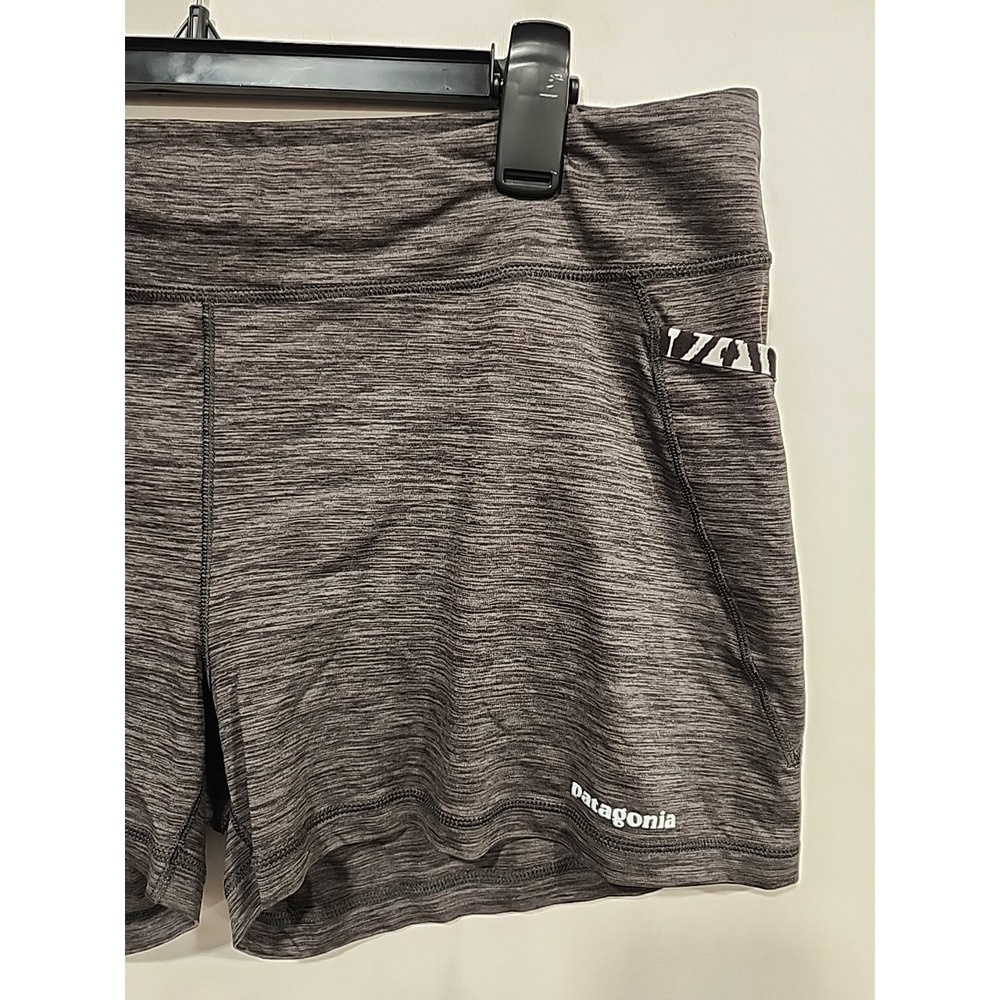 Patagonia‎ Diversifly Speed Shorts Womens Size XL, GREY/BLACK Nylon Shorts - Picture 2 of 11